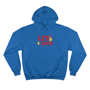 Lit 4 Jesus - Unisex Champion Hoodie