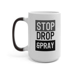 Load image into Gallery viewer, Stop Drop &amp; Pray - Color Changing Mug
