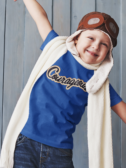 Courageous - Kids Softstyle Tee