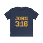 Load image into Gallery viewer, John 3:16 - Kids Softstyle Tee
