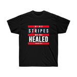 Load image into Gallery viewer, By His Stripes We Are Healed - Men&#39;s Ultra Cotton Tee
