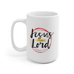 Load image into Gallery viewer, Jesus is Lord - White Ceramic Mug
