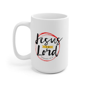 Jesus is Lord - White Ceramic Mug