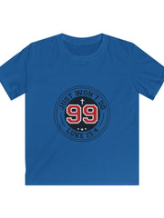 Load image into Gallery viewer, 99 Just Won&#39;t Do - Kids Softstyle Tee
