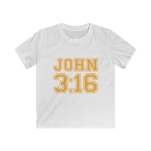 John 3:16 - Kids Softstyle Tee