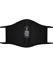 Load image into Gallery viewer, Iron Sharpens Iron - Fitted Polyester Face Mask
