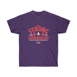 Be Strong and Courageous - Men's Ultra Cotton Tee