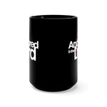 Load image into Gallery viewer, Anchored in the Lord - Black Mug 15oz
