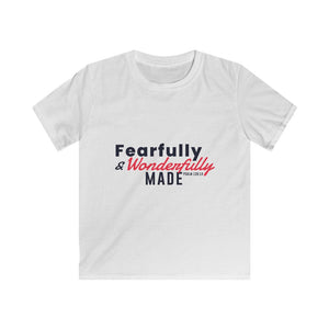 Fearfully and Wonderfully Made - Kids Softstyle Tee