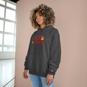 Lit 4 Jesus - Unisex Champion Hoodie