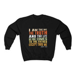 Load image into Gallery viewer, Men&#39;s I am the Way the Truth the Life Heavy Blend™ Crewneck Sweatshirt
