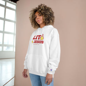 Lit 4 Jesus - Unisex Champion Hoodie