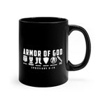 Load image into Gallery viewer, Armor of God - Black mug 11oz

