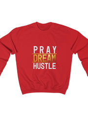 Load image into Gallery viewer, Pray Dream Hustle - Women&#39;s Heavy Blend™ Crewneck Sweatshirt
