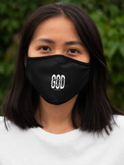 Load image into Gallery viewer, GOD - Fitted Polyester Face Mask
