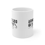Load image into Gallery viewer, Armor of God - White Ceramic Mug
