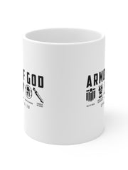 Load image into Gallery viewer, Armor of God - White Ceramic Mug
