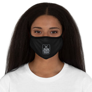 Iron Sharpens Iron - Fitted Polyester Face Mask