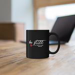 Load image into Gallery viewer, Be Still - Black mug 11oz
