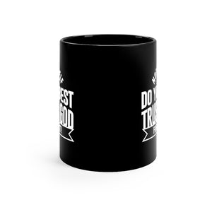 Note to Self - Black mug 11oz