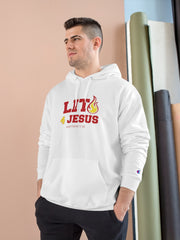 Load image into Gallery viewer, Lit 4 Jesus - Unisex Champion Hoodie
