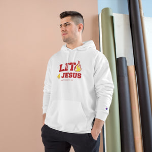 Lit 4 Jesus - Unisex Champion Hoodie