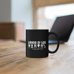 Load image into Gallery viewer, Armor of God - Black mug 11oz
