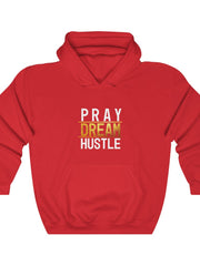 Load image into Gallery viewer, Pray Dream Hustle - Women&#39;s Heavy Blend™ Hooded Sweatshirt
