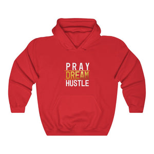 Pray Dream Hustle - Women's Heavy Blend™ Hooded Sweatshirt