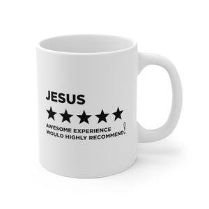 Jesus Awesome Experience - White Ceramic Mug