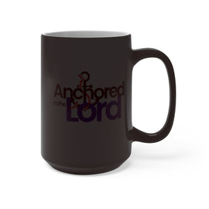 Anchored in the Lord - Color Changing Mug