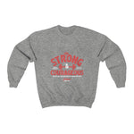 Load image into Gallery viewer, Men&#39;s Be strong and Courageous Heavy Blend™ Crewneck Sweatshirt
