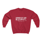 Load image into Gallery viewer, Men&#39;s Armor of God Heavy Blend™ Crewneck Sweatshirt
