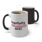 Load image into Gallery viewer, Fearfully and Wonderfully Made - Color Changing Mug
