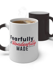 Load image into Gallery viewer, Fearfully and Wonderfully Made - Color Changing Mug
