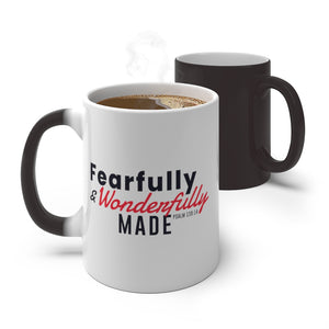 Fearfully and Wonderfully Made - Color Changing Mug