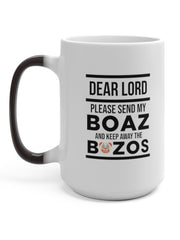 Load image into Gallery viewer, Lord Send My Boaz - Color Changing Mug

