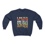 Load image into Gallery viewer, Men&#39;s I am the Way the Truth the Life Heavy Blend™ Crewneck Sweatshirt
