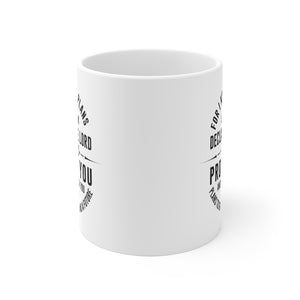 For I know the plans I have for you - White Ceramic Mug