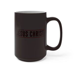 Powered by Jesus Christ - Color Changing Mug