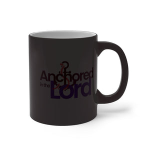 Anchored in the Lord - Color Changing Mug