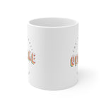 Load image into Gallery viewer, The Sower Shall Overtake the Reaper - White Ceramic Mug
