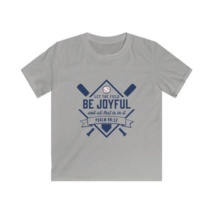 Let The Field Be Joyful - Kids Softstyle Tee