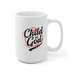 Load image into Gallery viewer, Child of God - White Ceramic Mug
