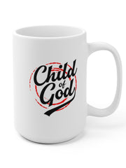 Load image into Gallery viewer, Child of God - White Ceramic Mug
