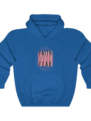 Load image into Gallery viewer, Faith over Fear - Unisex Heavy Blend™ Hooded Sweatshirt
