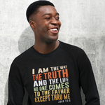 Load image into Gallery viewer, Men&#39;s I am the Way the Truth the Life Heavy Blend™ Crewneck Sweatshirt
