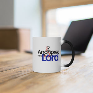 Anchored in the Lord - Color Changing Mug