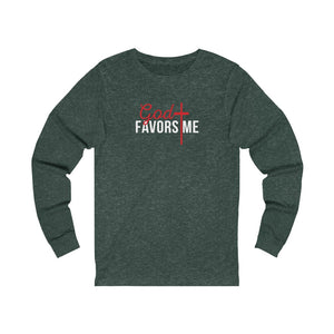 God Favors Me - Women's Jersey Long Sleeve Tee