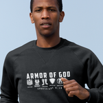 Load image into Gallery viewer, Men&#39;s Armor of God Heavy Blend™ Crewneck Sweatshirt
